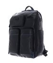 PIQUADRO Blue Square Revamp Computer Backpack RFID Blu Notte PIQUADRO Blue Square Revamp Computer Backpack RFID Blu Notte