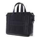 PIQUADRO Blue Square Revamp Slim Computer Portfolio Briefcase Blu Notte