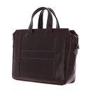 PIQUADRO Blue Square Revamp Slim Computer Portfolio Briefcase Mogano