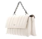 DKNY Seva MD Shoulder Bag Ivory / Silver