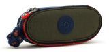 kipling Back To School Duobox Pencase M Seaweed Gr Bl