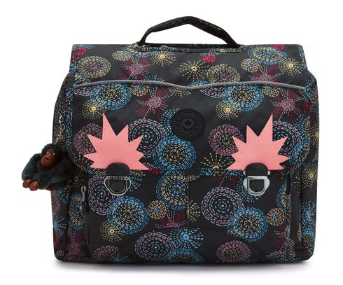 kipling Back To School Print Iniko Backpack M Homemade Stars