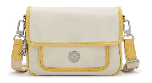 kipling Muze Plus Inaki Crossbody Bag Straw Yellow Bl