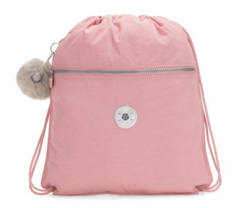 kipling Back To School Supertaboo Backpack M Bridal Rose