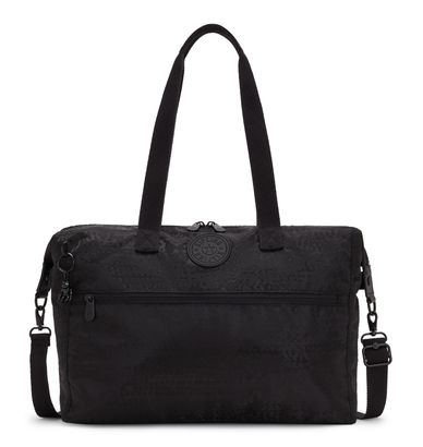 kipling Elevated Jacquard Ilia Computerbag L Urban Black Jq