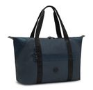 kipling Metro Plus Art M Mix Tote M Raw Blue Mix