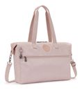 kipling Basic Elevated Ilia Computerbag L Pink Flow Emb kipling Basic Elevated Ilia Computerbag L Pink Flow Emb