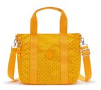 kipling Basic Print Asseni Mini Tote XS Soft Dot Yellow