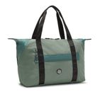 kipling Metro Plus Art M Mix Tote M Fern Green Mix