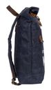 MUSTANG Houston Rolltop Backpack Navy