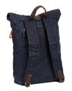 MUSTANG Houston Rolltop Backpack Navy