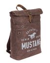MUSTANG Houston Rolltop Backpack Brown