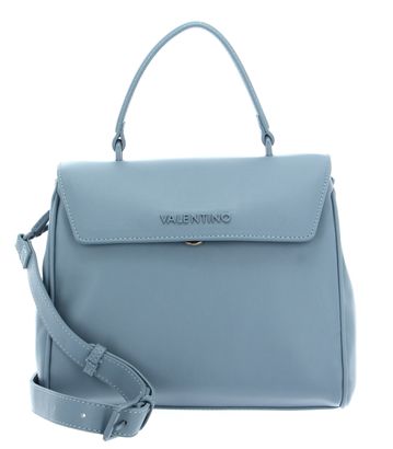 VALENTINO Cognac Satchel M Azzurro