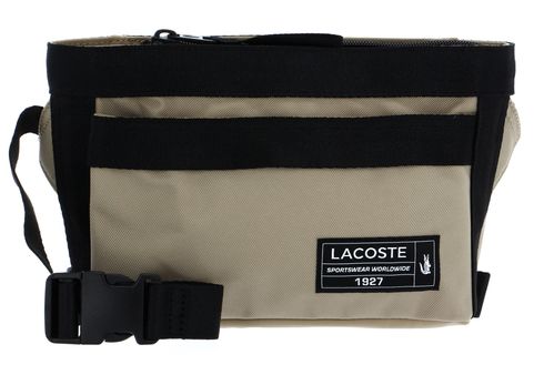 LACOSTE Outdoor Croc Reporter Bag Viennois Noir