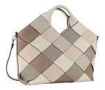 GERRY WEBER Checker Handbag LHZ Cream-White