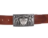 JOOP! Buckle Jeans Belt 4,0 CM W100 Cognac