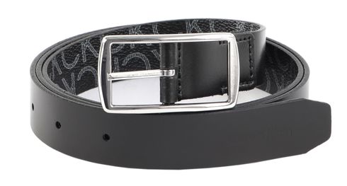 Calvin Klein CK Must Reversible Bridge Belt 25MM W95 Black / Black Mono