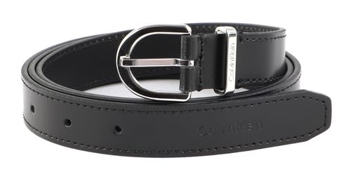 Calvin Klein CK Must Metal Loop Round Belt 25MM W90 CK Black Calvin Klein CK Must Metal Loop Round Belt 25MM W90 CK Black
