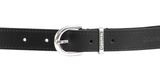 Calvin Klein CK Must Metal Loop Round Belt 25MM W100 CK Black Calvin Klein CK Must Metal Loop Round Belt 25MM W100 CK Black