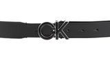 Calvin Klein Re-Lock Inlay Logo Belt 30MM W90 CK Black Calvin Klein Re-Lock Inlay Logo Belt 30MM W90 CK Black