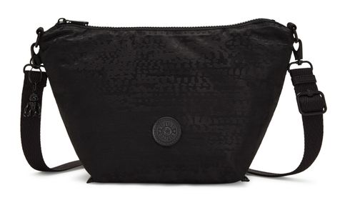 kipling Elevated Jacquard Malika Crossbody Urban Black Jq