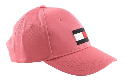 TOMMY HILFIGER Big Flag Kids Cap M Deep Watermelon