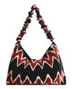 Desigual Bols Pleated Shoulderbag Black