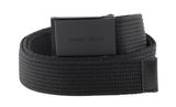 TOMMY HILFIGER TJM Essential Webbing Belt 3.5 W85 Black TOMMY HILFIGER TJM Essential Webbing Belt 3.5 W85 Black