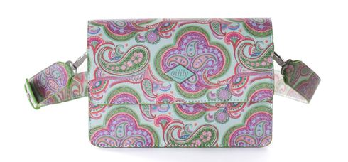 Oilily Summer Paisley Shoulder Bag S Aqua