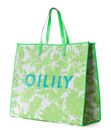 Oilily Speak Joy Big Square Shopper Green