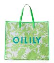 Oilily Speak Joy Big Square Shopper Green