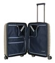 travelite Air Base 4W Front Bag Trolley S Champagne travelite Air Base 4W Front Bag Trolley S Champagne