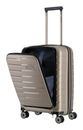 travelite Air Base 4W Front Bag Trolley S Champagne travelite Air Base 4W Front Bag Trolley S Champagne