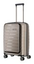 travelite Air Base 4W Front Bag Trolley S Champagne travelite Air Base 4W Front Bag Trolley S Champagne