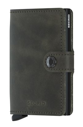 Secrid Miniwallet Vintage Olive - Black