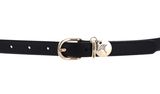 JOOP! 2,0 CM Women's Belt With Pendant W100 Black JOOP! 2,0 CM Women's Belt With Pendant W100 Black