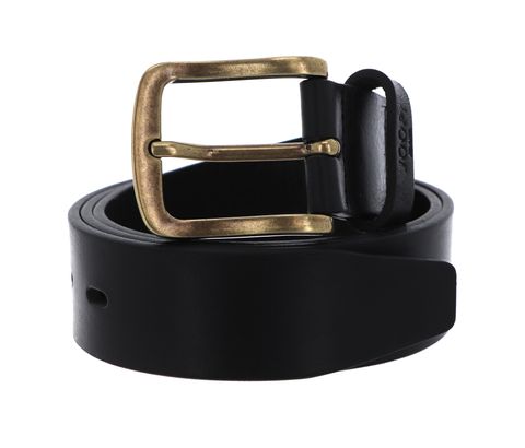 JOOP! Jeans Belt 4,0 CM W100 Black-Messing