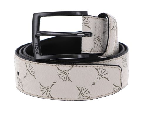 JOOP! Printed Coll. Belt 3,5 CM W90 Cream-White JOOP! Printed Coll. Belt 3,5 CM W90 Cream-White