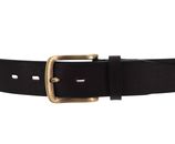 JOOP! Jeans Belt 4,0 CM W90 D`Brown-Messing JOOP! Jeans Belt 4,0 CM W90 D`Brown-Messing