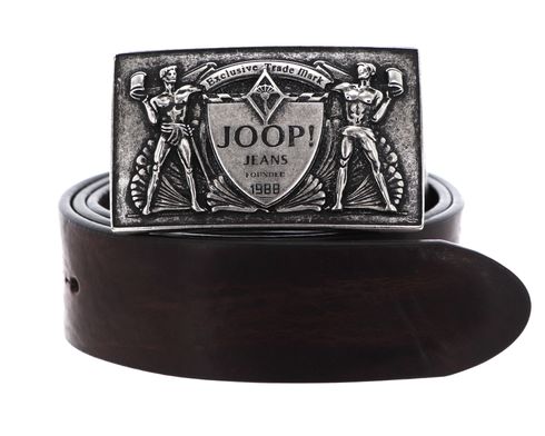 JOOP! Buckle Jeans Belt 4,0 CM W100 D`Brown JOOP! Buckle Jeans Belt 4,0 CM W100 D`Brown