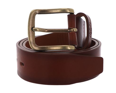 JOOP! Jeans Belt 4,0 CM W115 Sandalwood-Messing