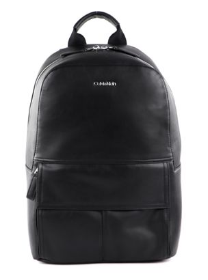 Calvin Klein Utility Napa Flap Pocket Backpack CK Black