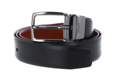 JOOP! Coll. Belt Reversible 3,0 CM W85 Black-Cognac - kürzbar
