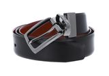 JOOP! Coll. Belt Reversible 3,0 CM W110 Black-Cognac - kürzbar JOOP! Coll. Belt Reversible 3,0 CM W110 Black-Cognac - kürzbar