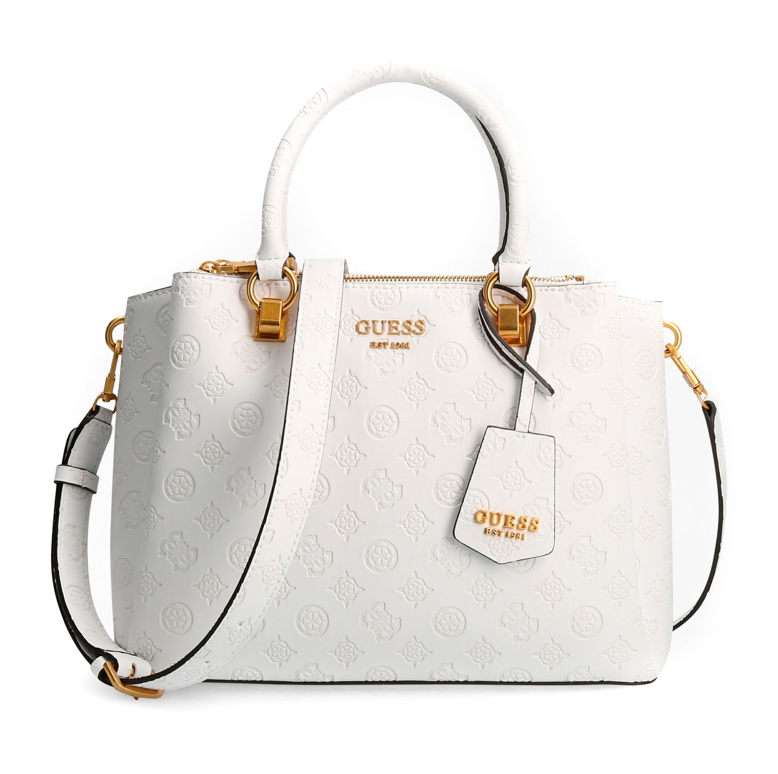 guess status satchel