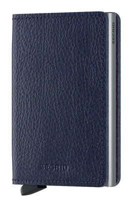 Secrid Slimwallet Veg Navy - Silver