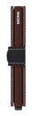 Secrid Miniwallet Saffiano Brown