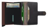 Secrid Miniwallet Saffiano Brown