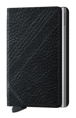 Secrid Slimwallet Stitched Linea Black