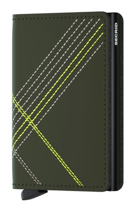 Secrid Slimwallet Stitched Linea Lime